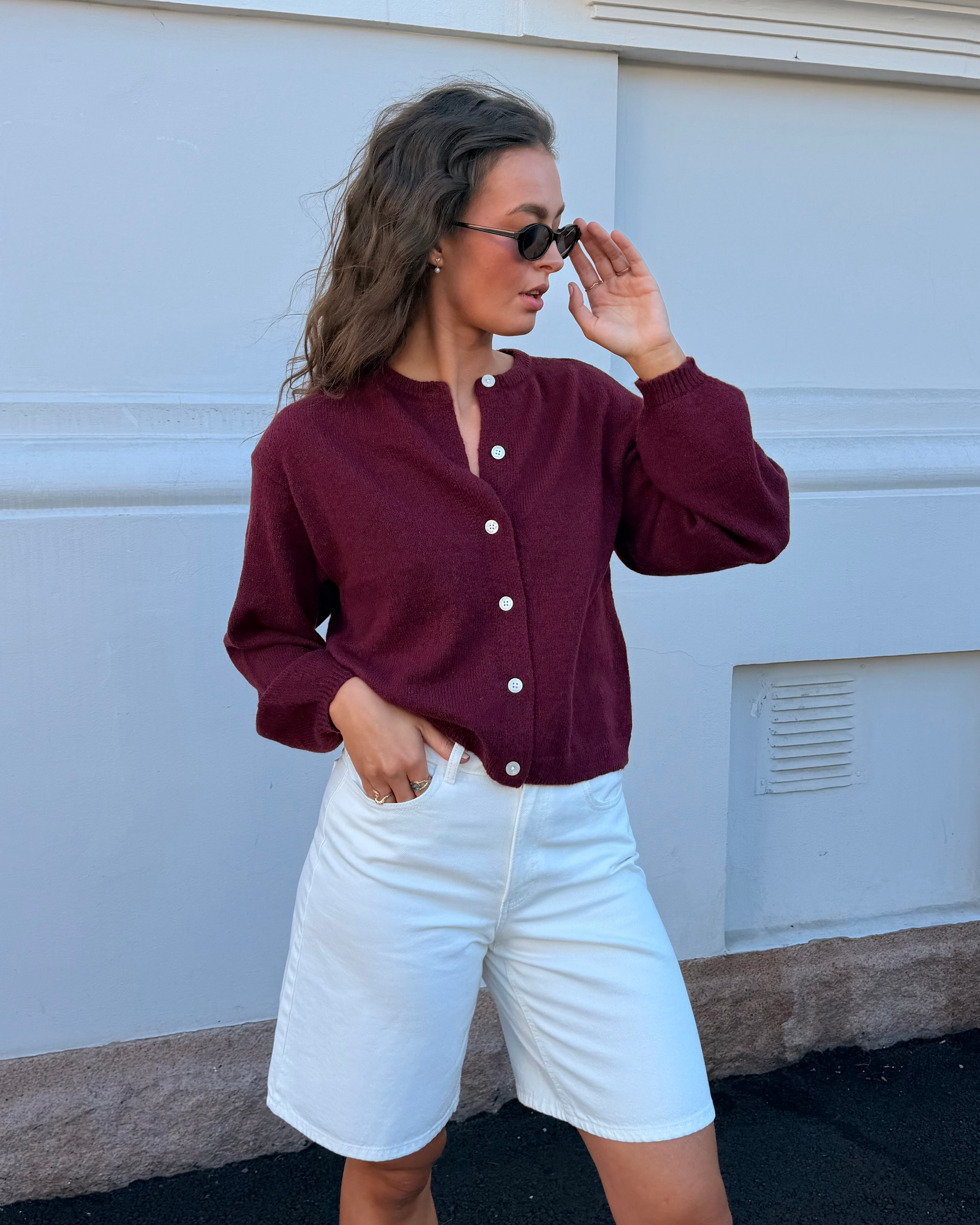 PCIDA Knitted Cardigan - Winetasting